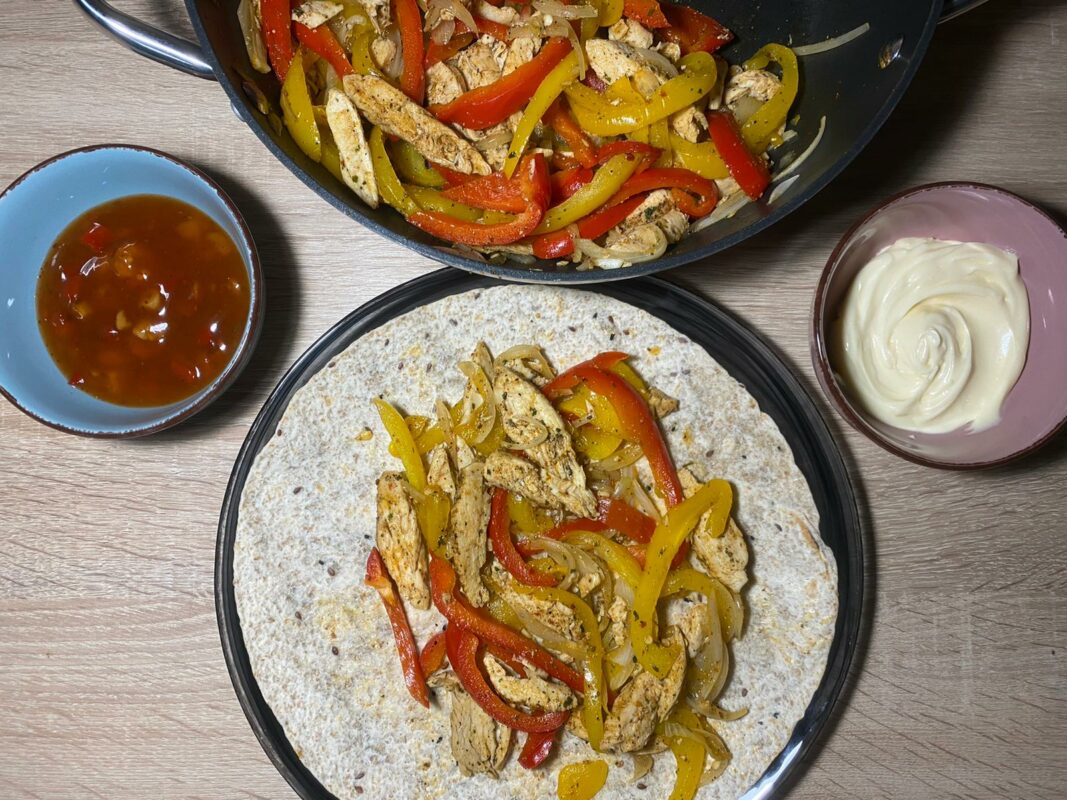 kuracie fajitas