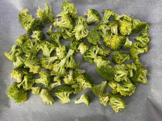 brokolica na plechu