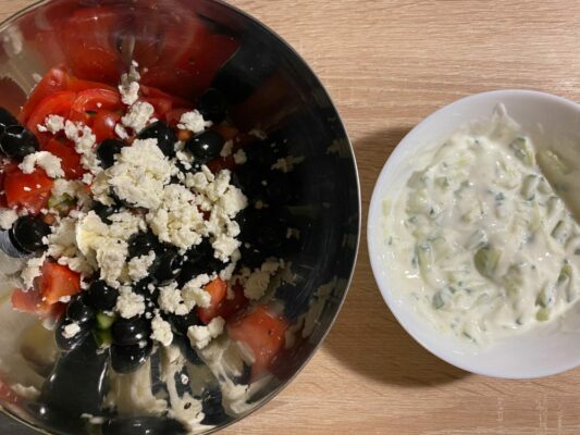 tztziki a salat