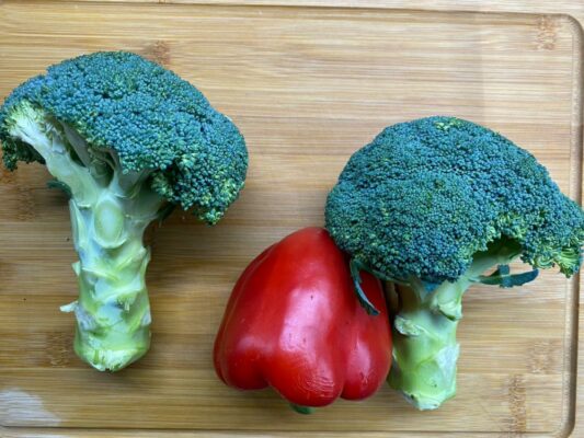 brokolica a paprika