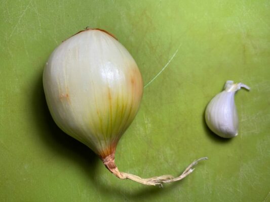 cibula a cesnak