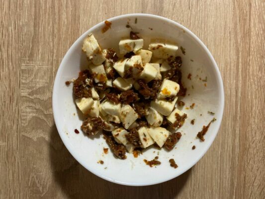 mozzarella sa marinuje