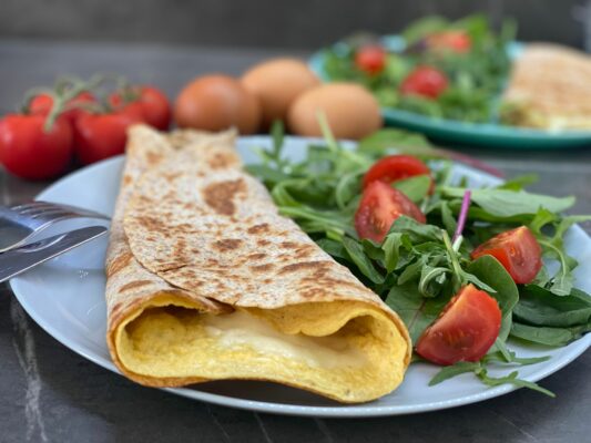 wrap s vajickami