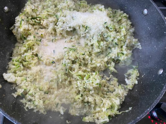 cuketa a karfiol a parmezan