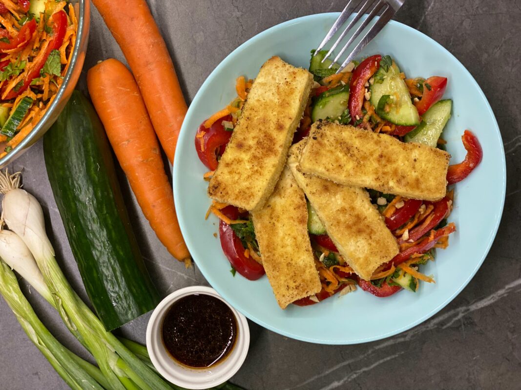 chrumkave tofu