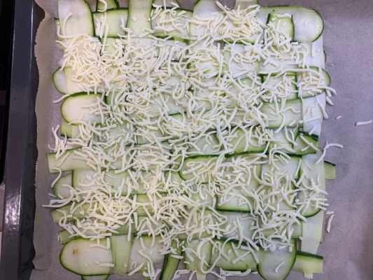cuketova siet s mozzarella