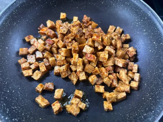 tempeh na panvici