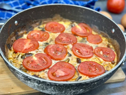English breakfast frittata - Klasická frittata na štýl anglických raňajok