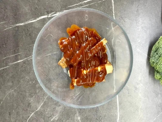 tempeh s omackou